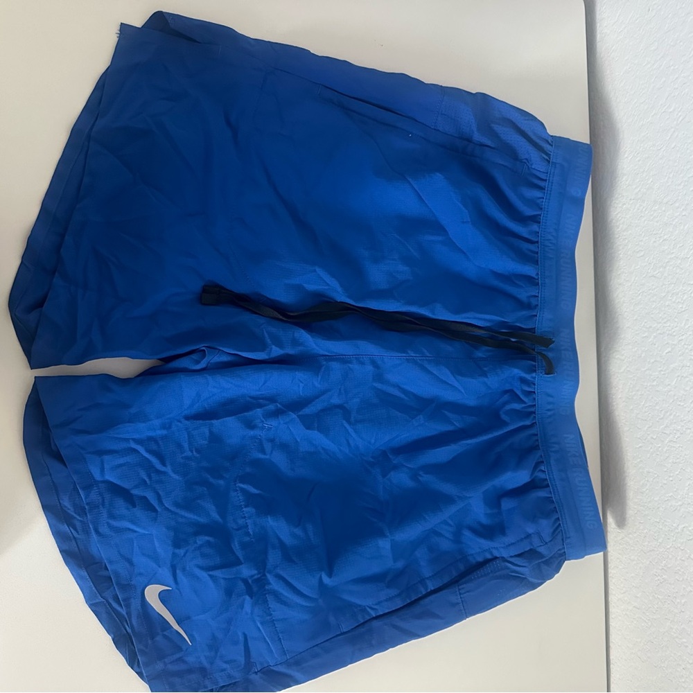 Nike Men's Vibrant Blue Athletic Shorts